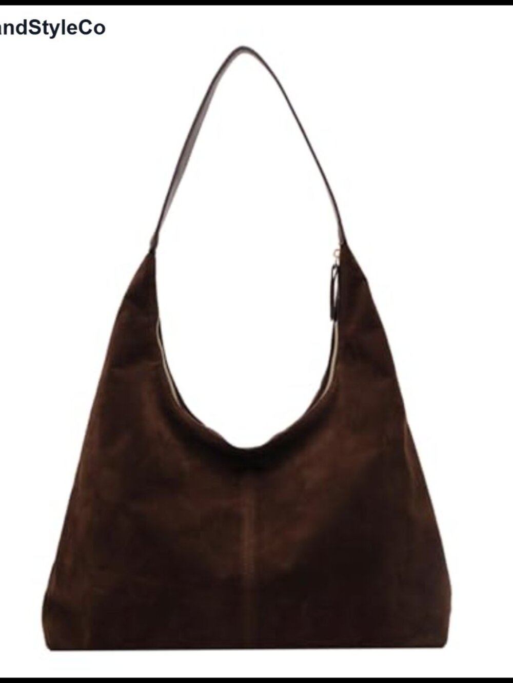 Womens Suede Tote Bag Shoulder Purse Hobo Handbag Large Capacity